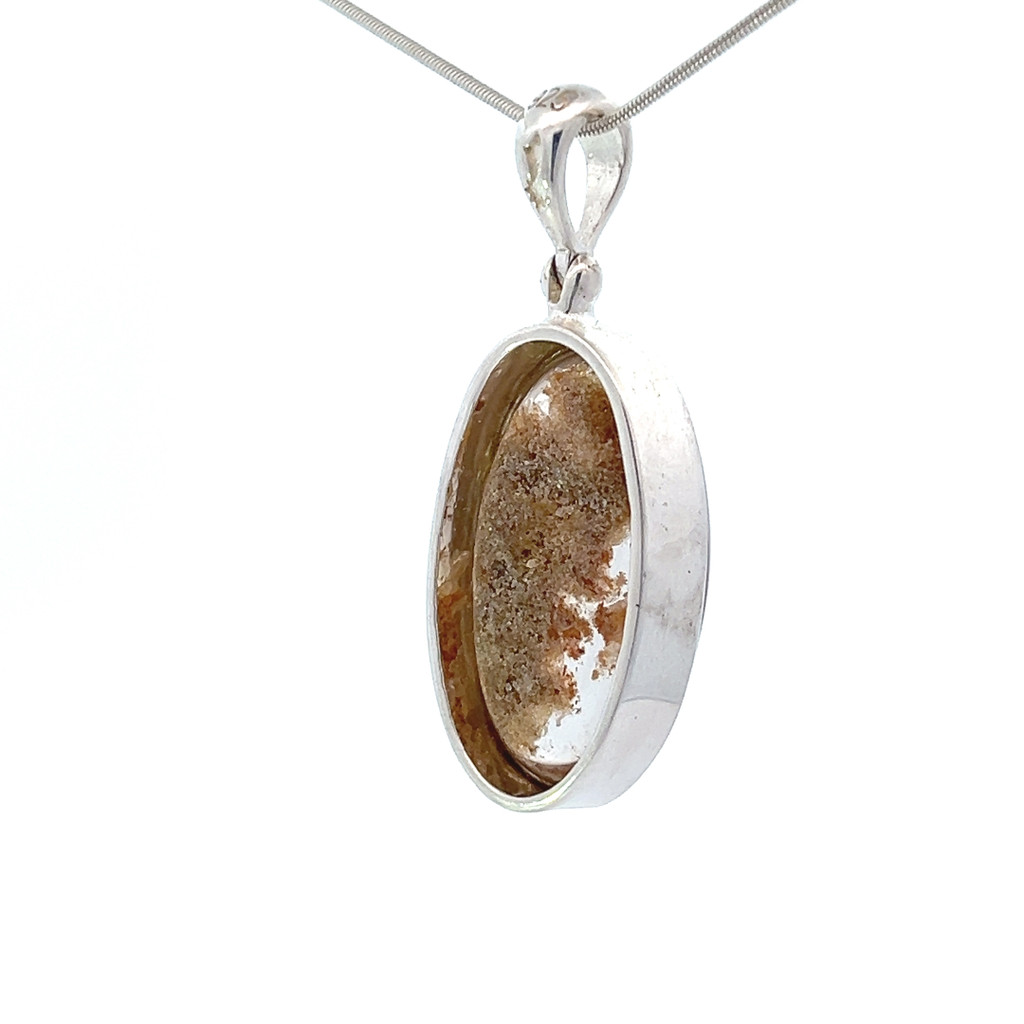 Lodalite Quartz Pendant Necklace (SB1402)