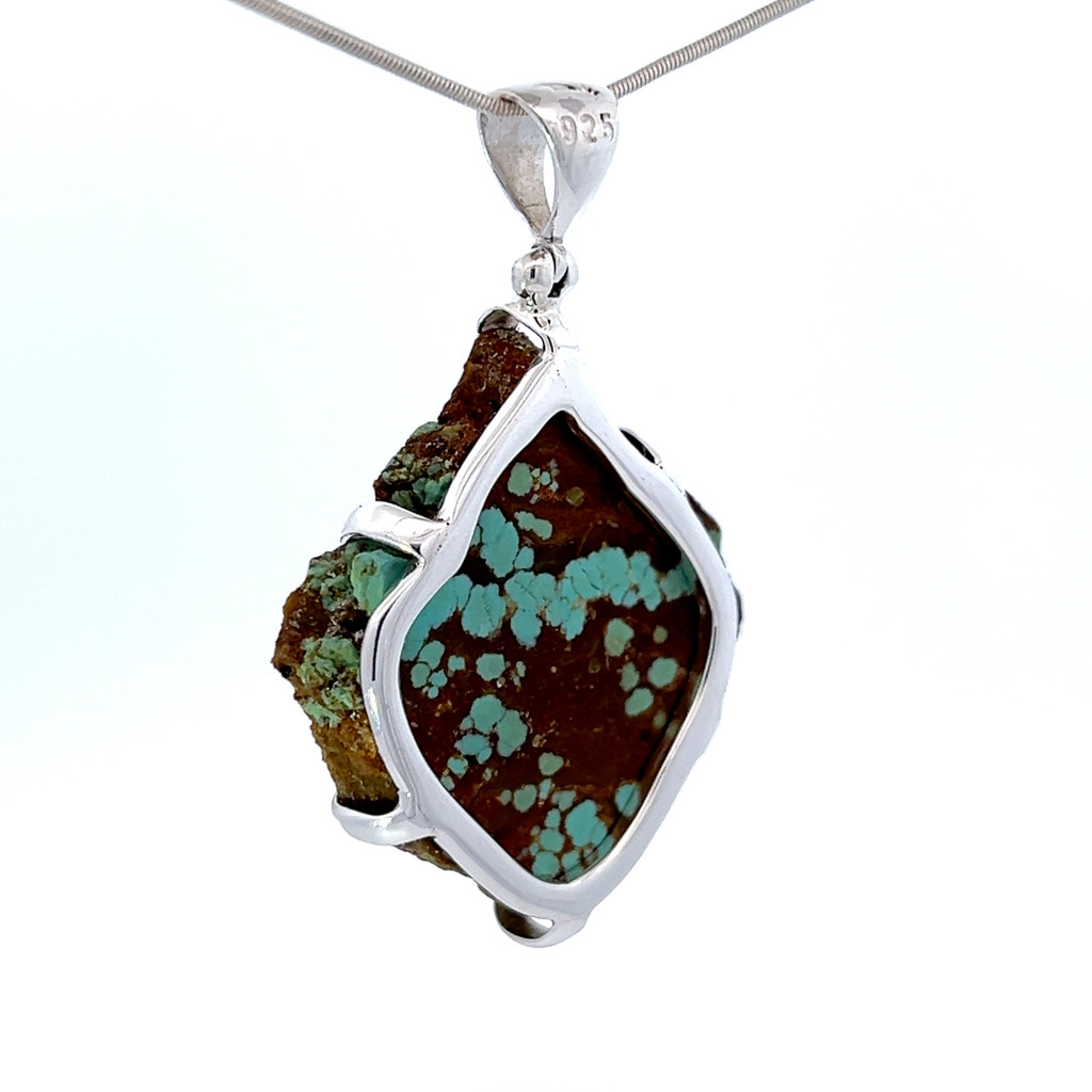 Nevada Turquoise Pendant Necklace (SB3343)
