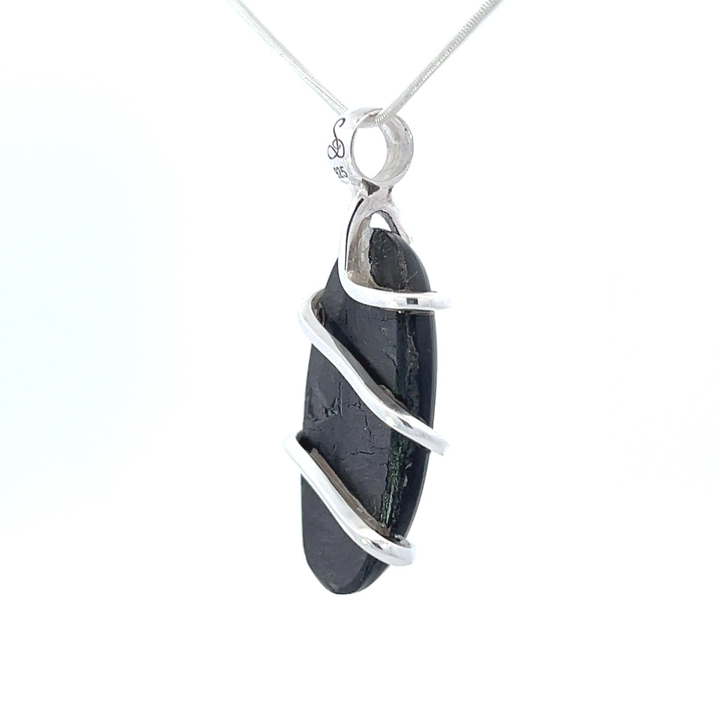 Hypersthene Pendant Necklace (SE1442)