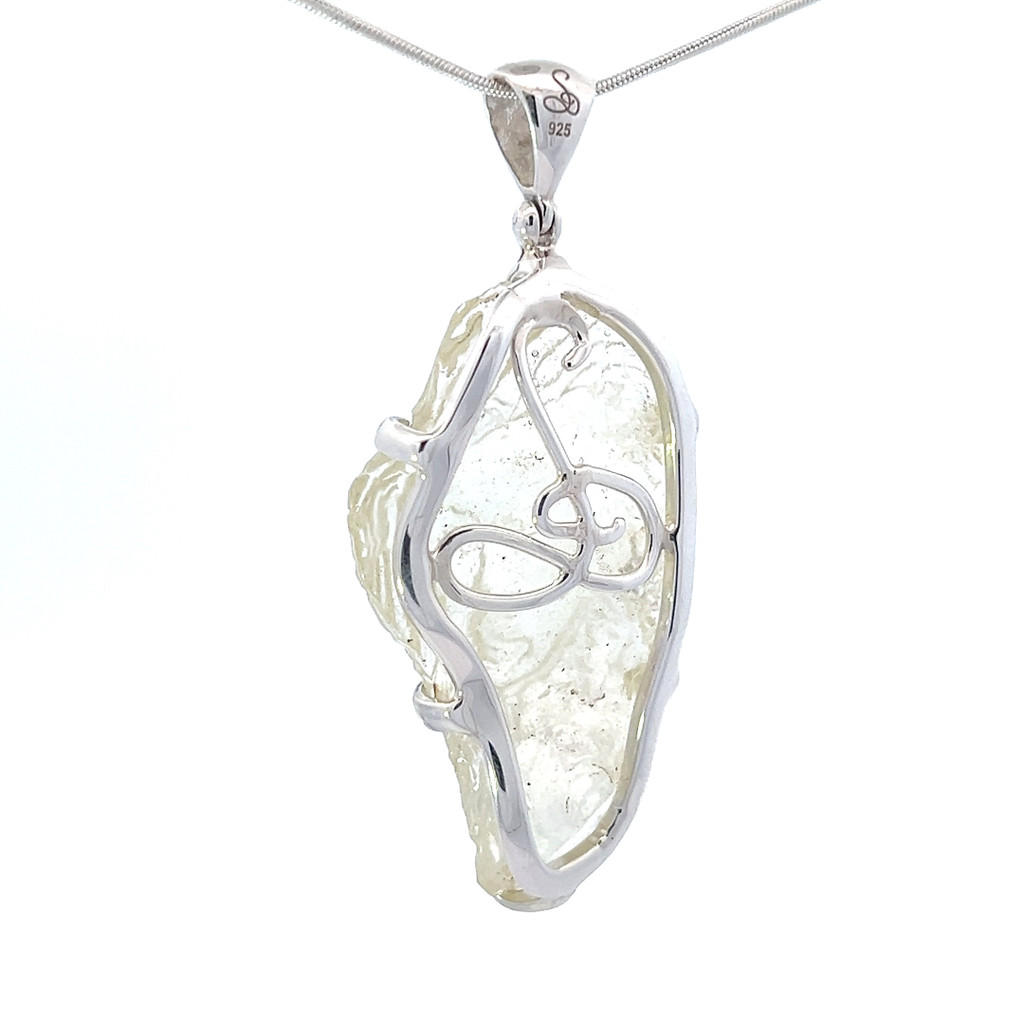 Libyan Desert Tektite Pendant (FA1057)