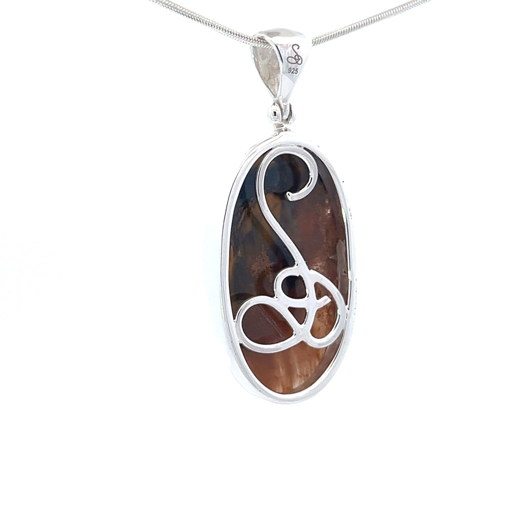Pietersite Pendant Necklace (FA1178)