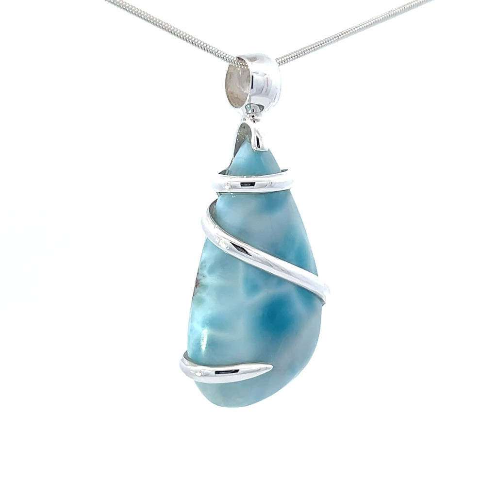 Larimar Pendant Neckalce (SE1155)