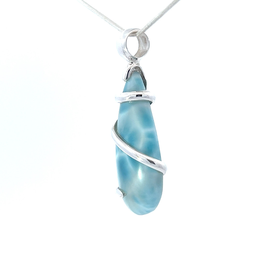Larimar Pendant Neckalce (SE1155)