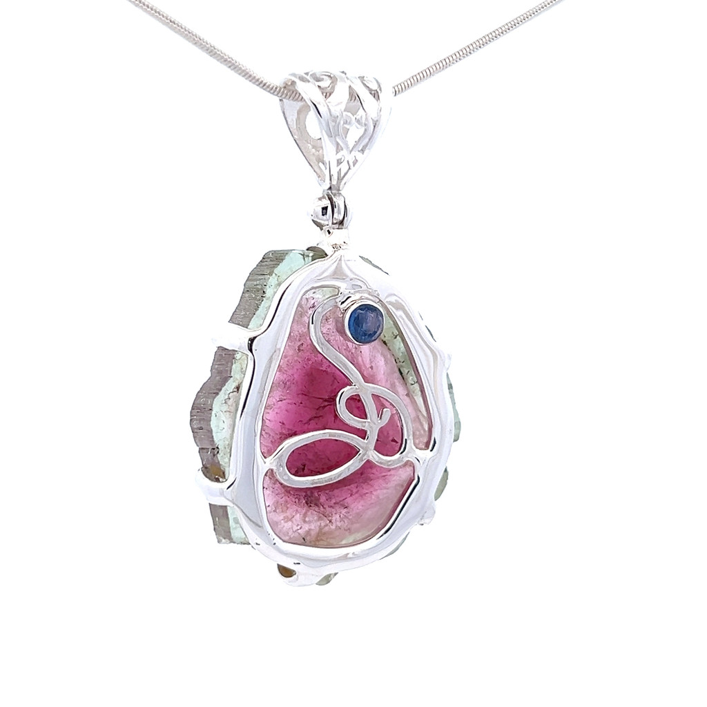 Watermelon Tourmaline Pendant (AE1246)