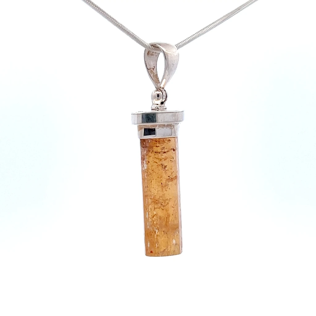 Imperial Topaz Pendant Necklace (M1271)