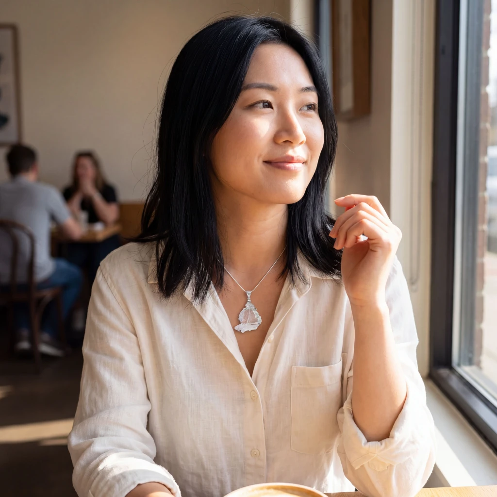 Faden Quartz Crystal Pendant (SB1686)
