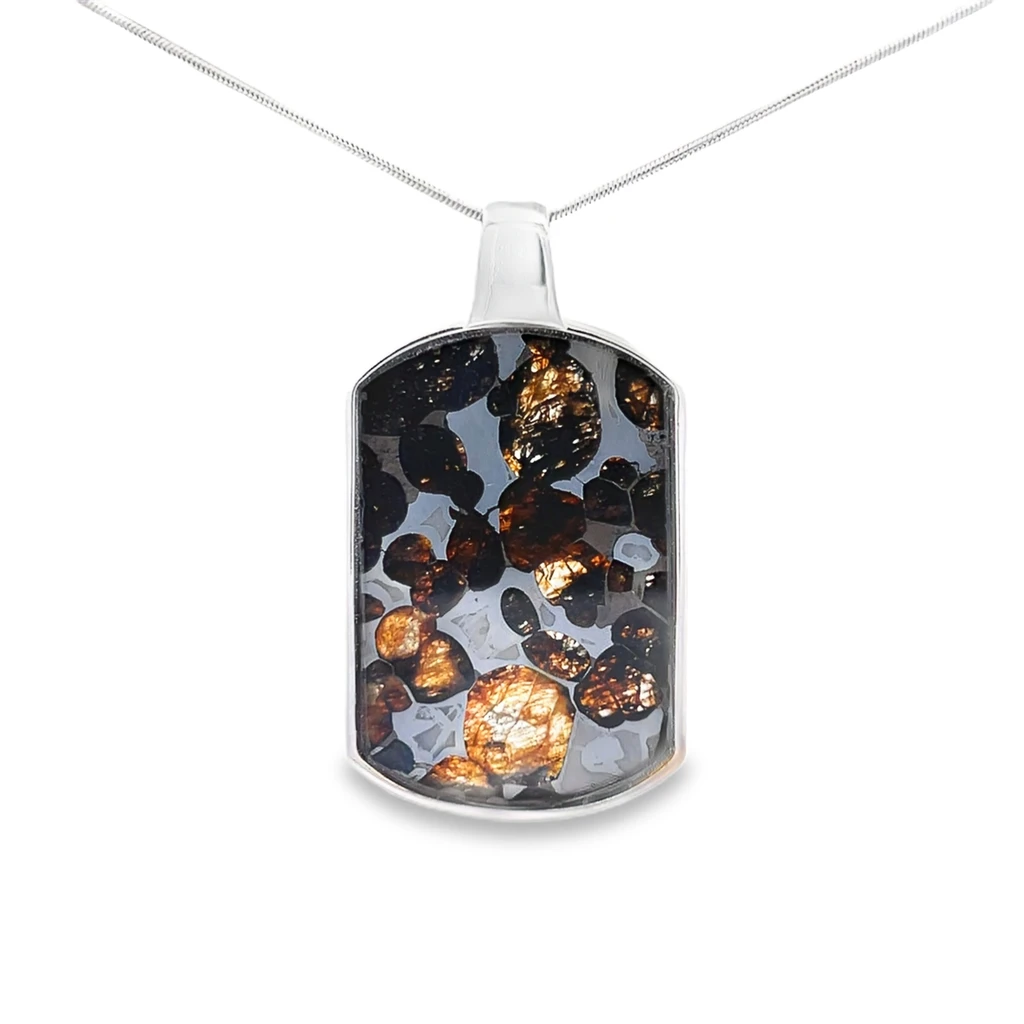 Sericho Pallasite Meteorite Pendant (SB1736)