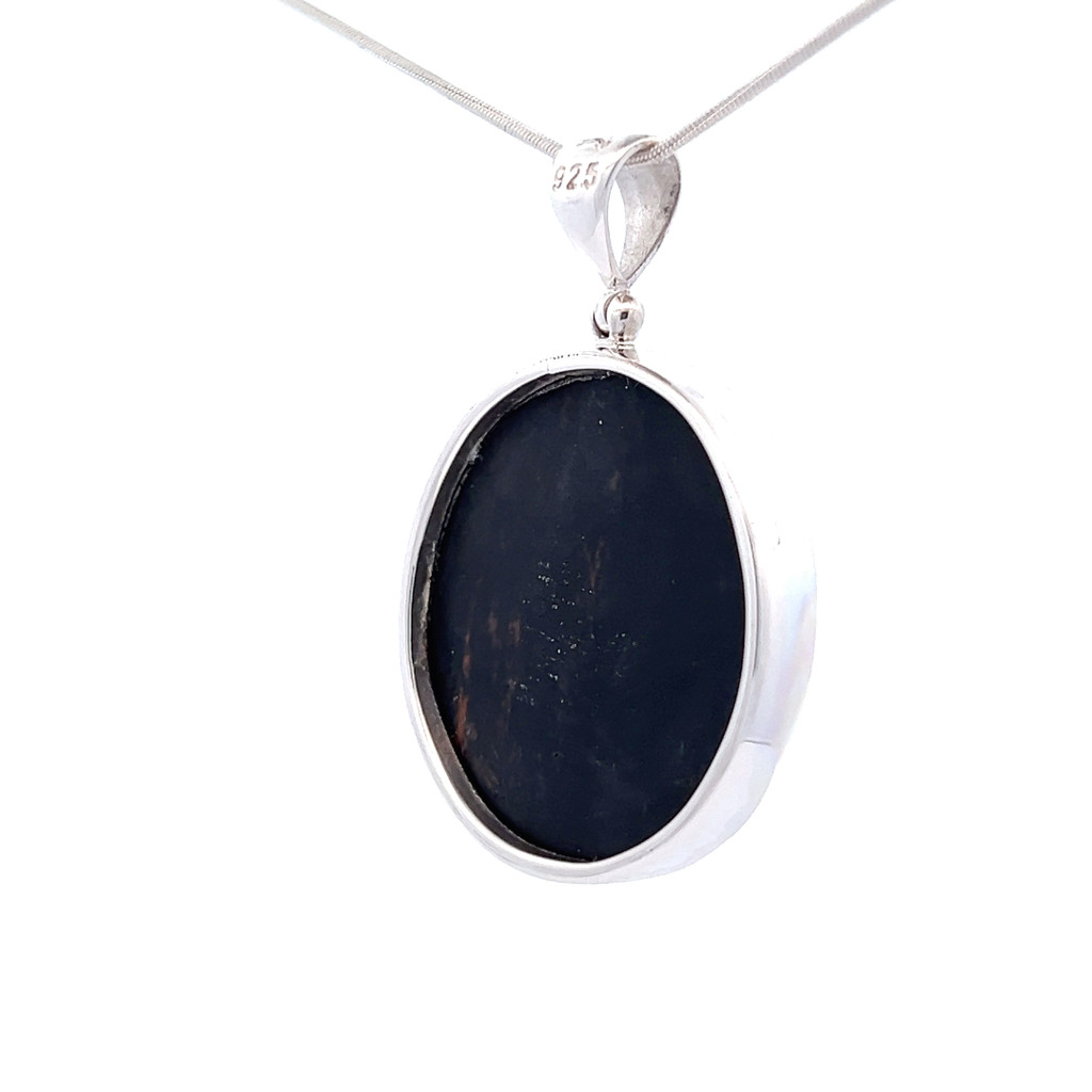 Rutilated Quartz Aura Triplet Pendant (SB3393)