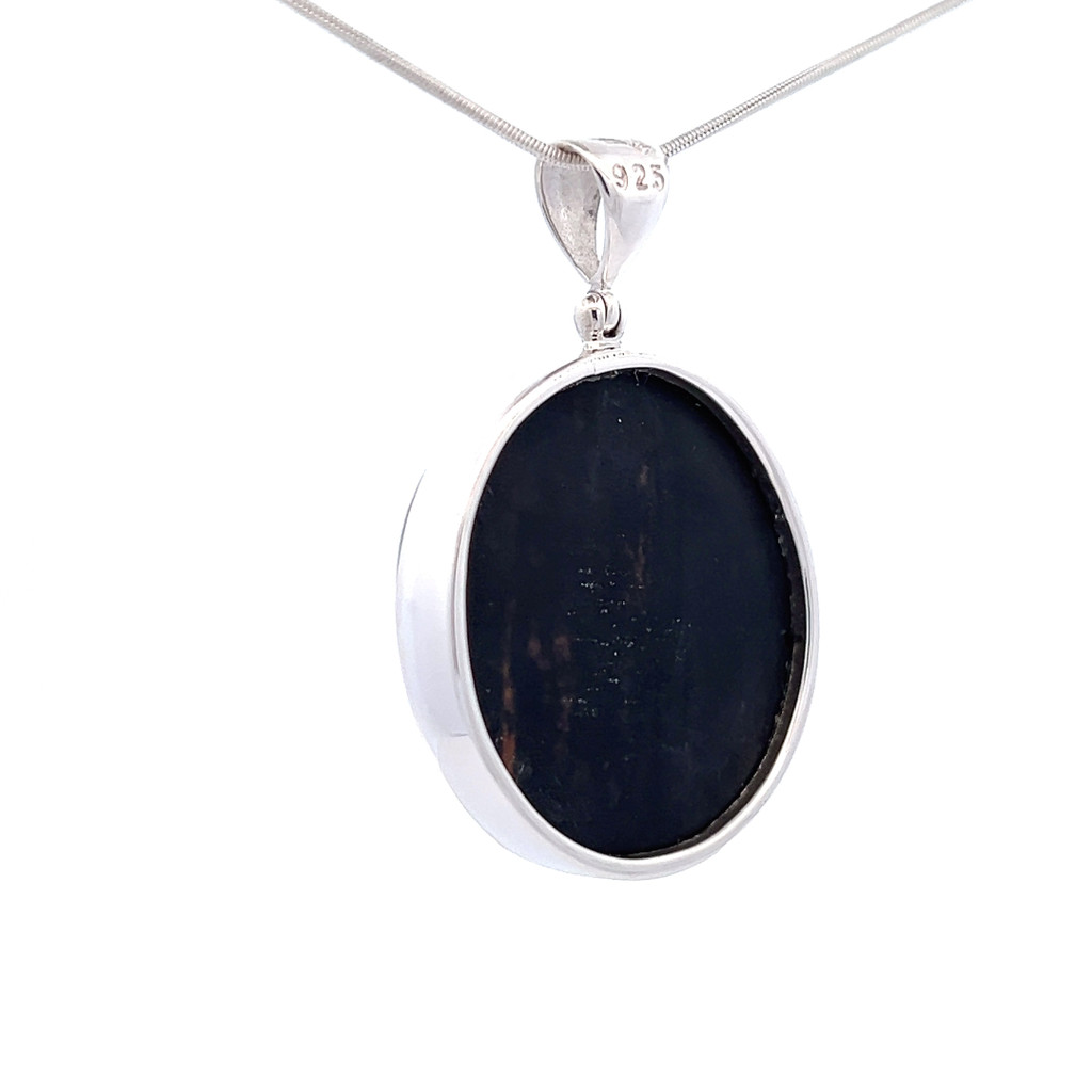 Rutilated Quartz Aura Triplet Pendant (SB3393)