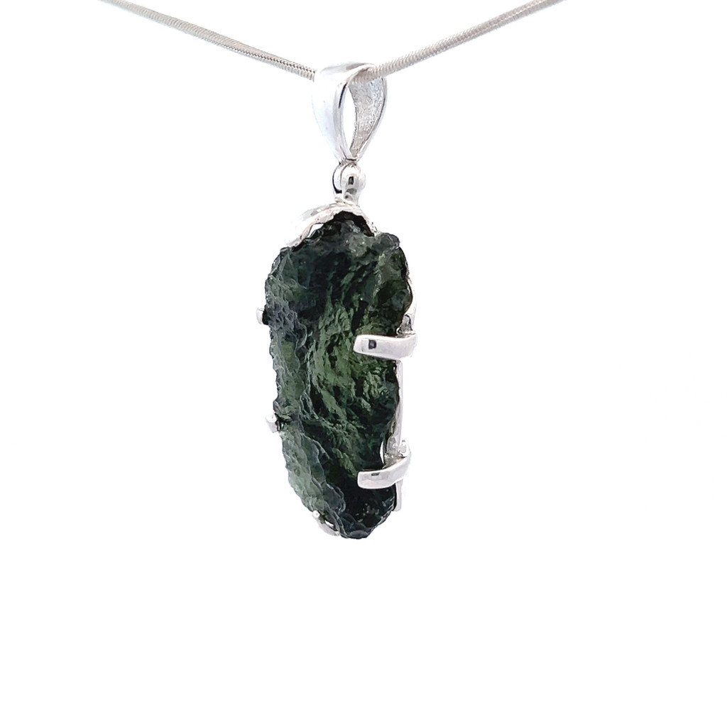 Moldavite Pendant Necklace (SB1213)