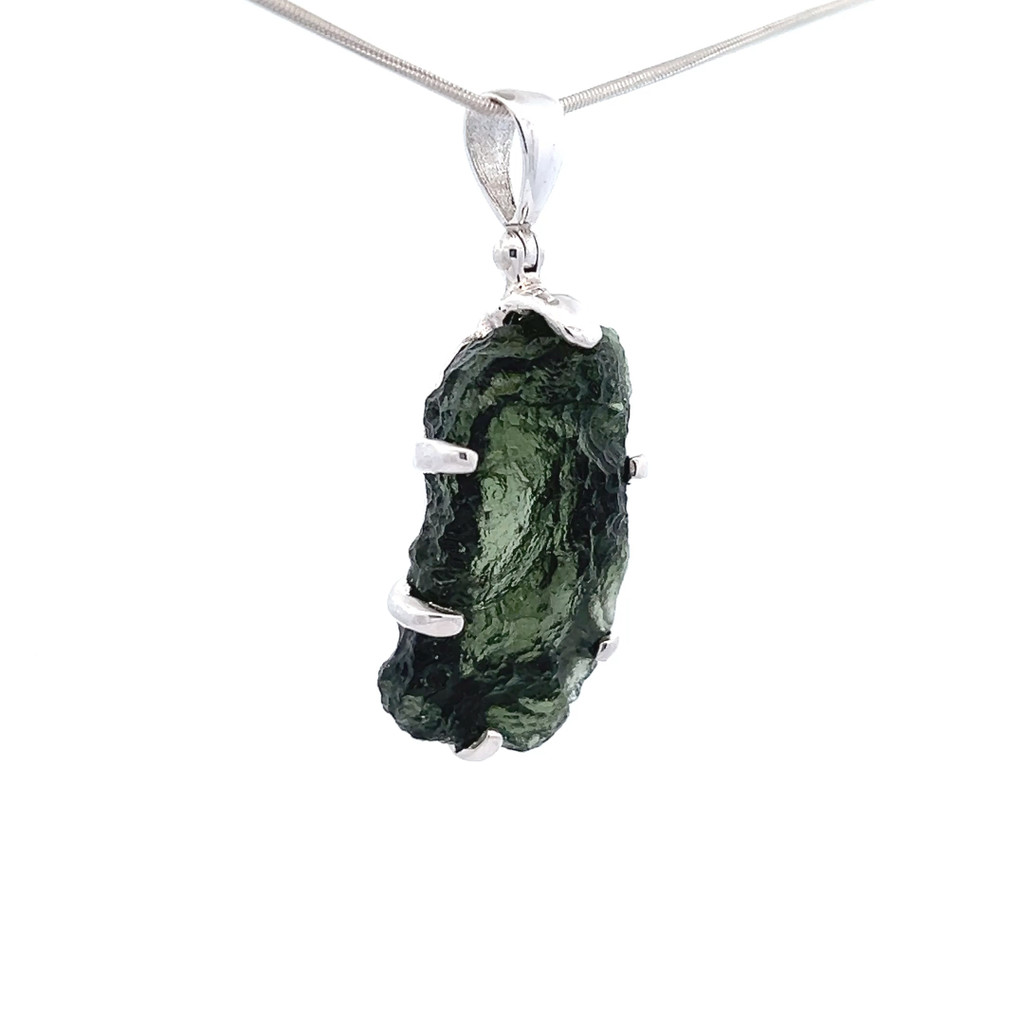 Moldavite Pendant Necklace (SB1213)