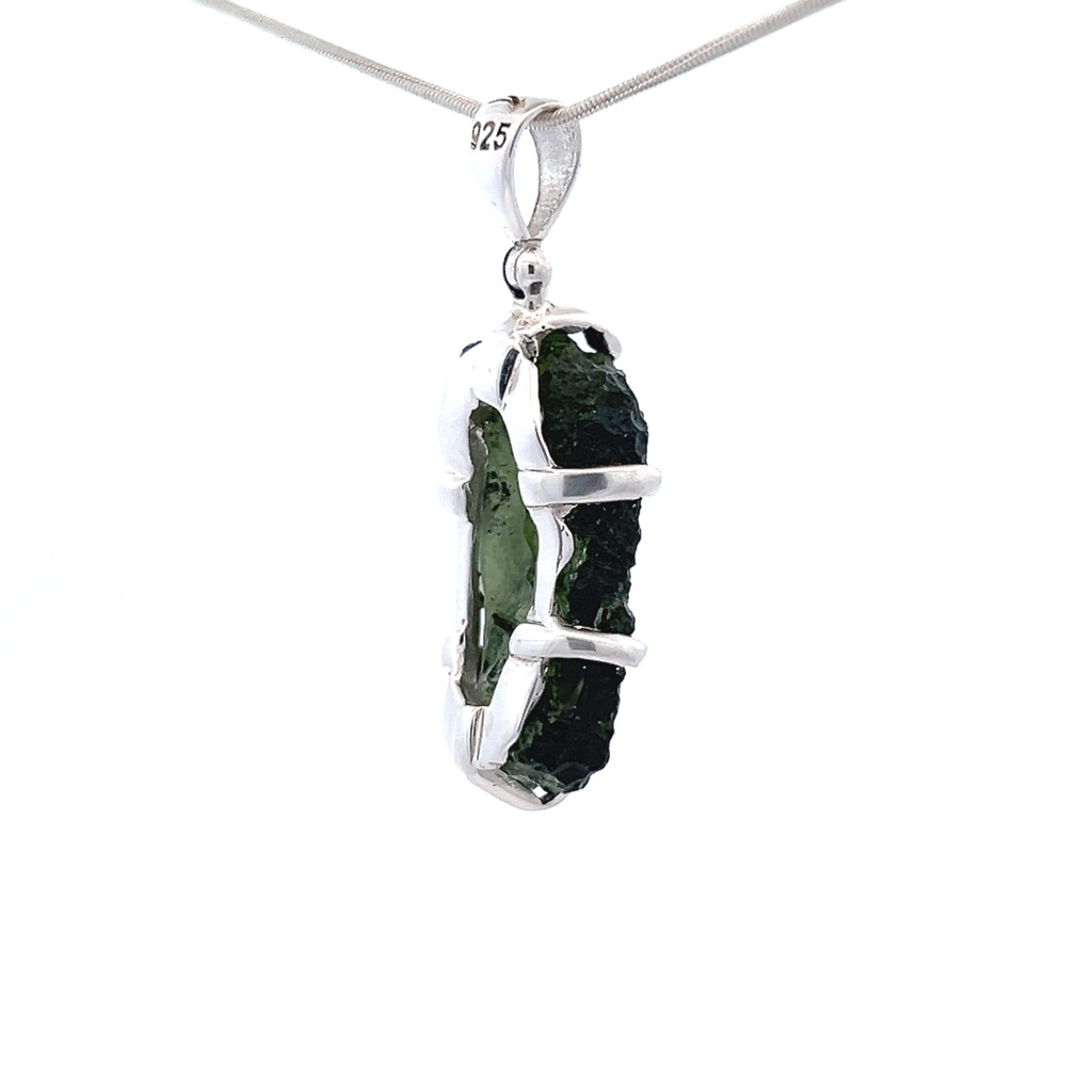 Moldavite Pendant Necklace (SB1213)