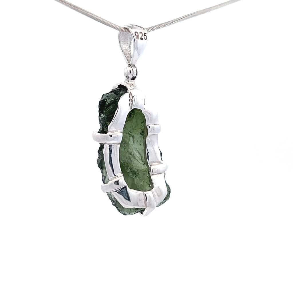 Moldavite Pendant Necklace (SB1213)