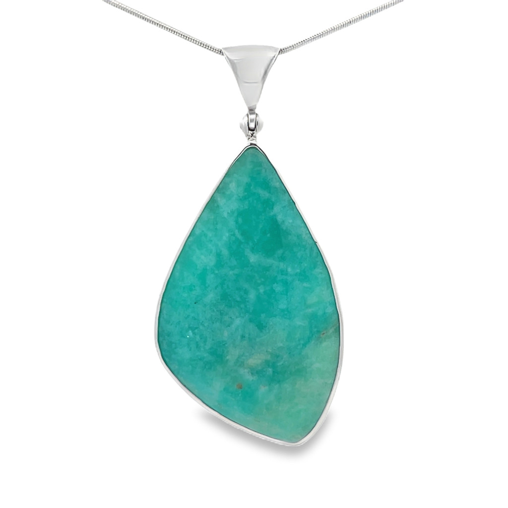 Amazonite Pendant Necklace (FA2104)