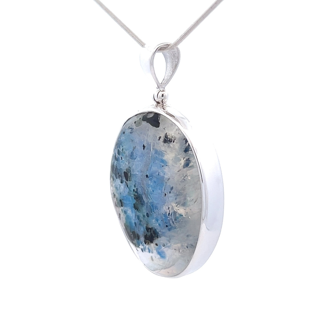 Crystal Rainbow Moonstone Necklace