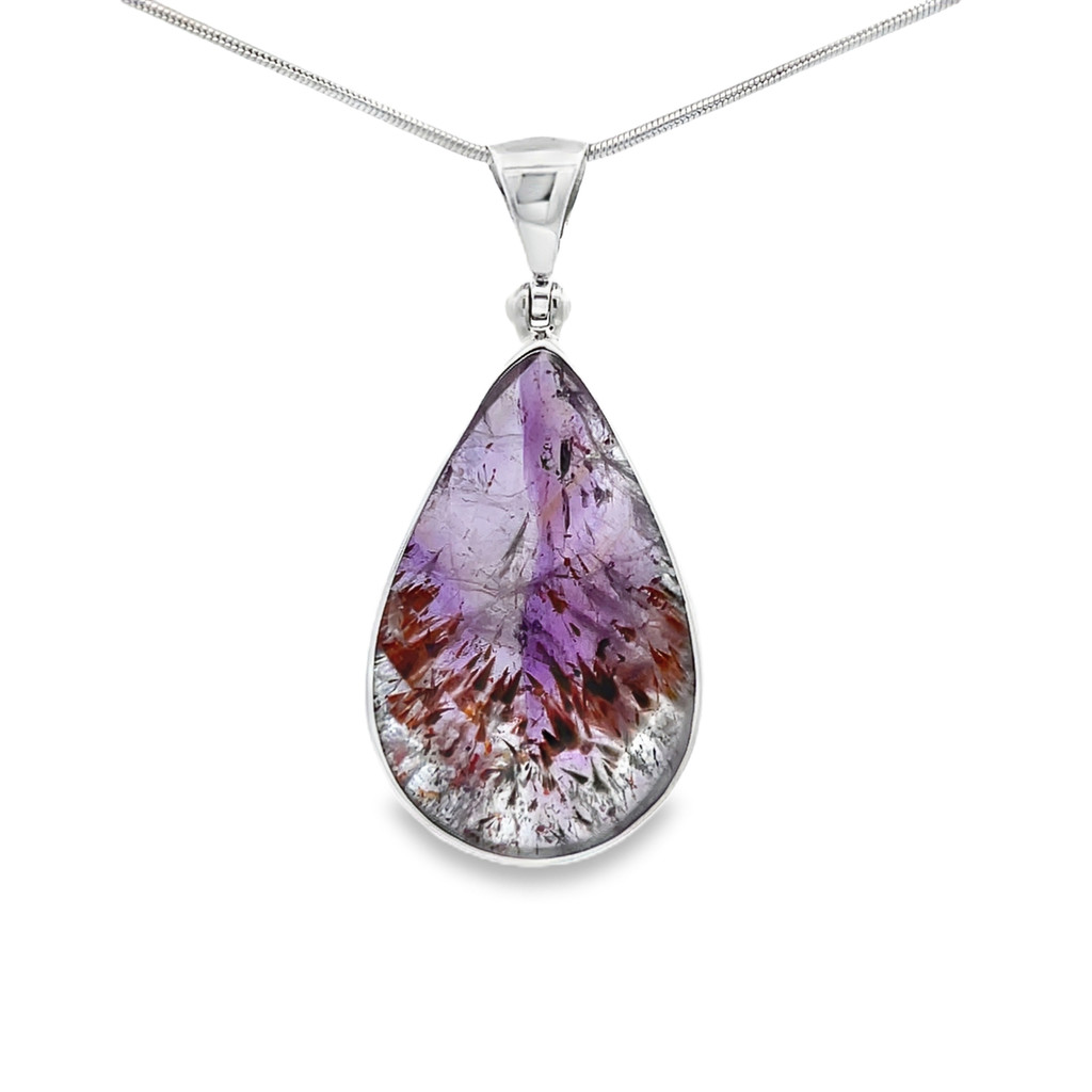 Amethyst Cacoxenite Pendant (SB3406)