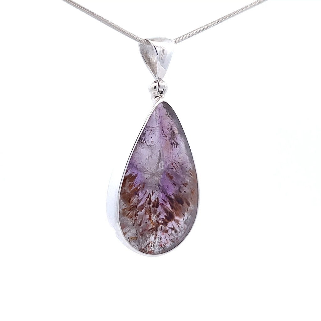 Amethyst Cacoxenite Pendant (SB3406)