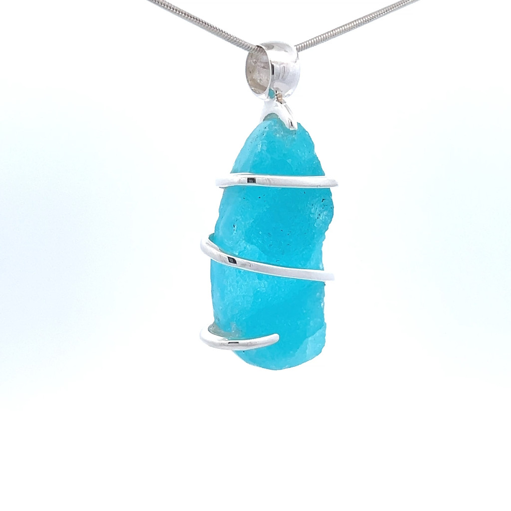 Hemimorphite Pendant Necklace (SE1529)