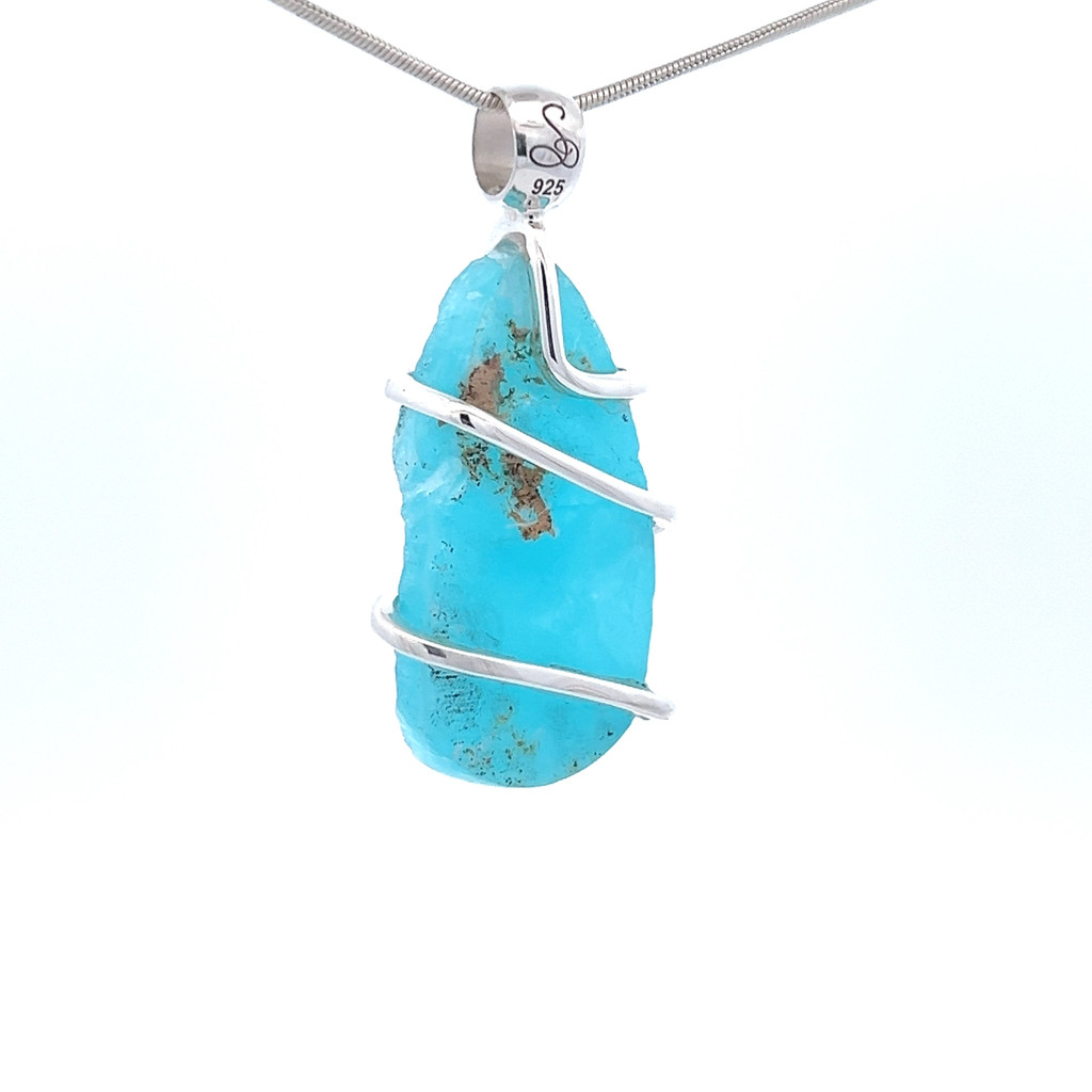 Hemimorphite Pendant Necklace (SE1529)