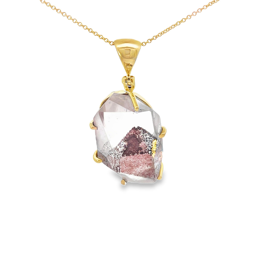 Red Phantom Quartz Pendant (SB3411)