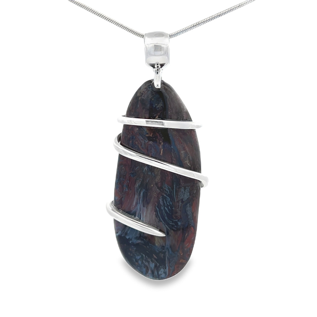Pietersite Pendant Necklace (SE1795)