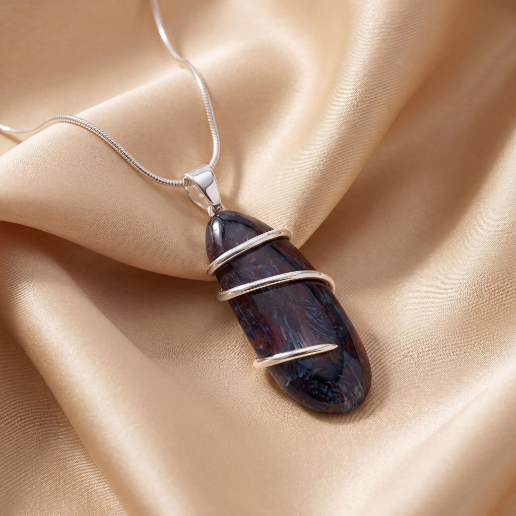Pietersite Pendant Necklace (SE1795)