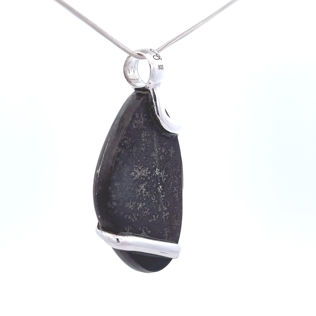 Ammolite Pendant Necklace (SE1209)