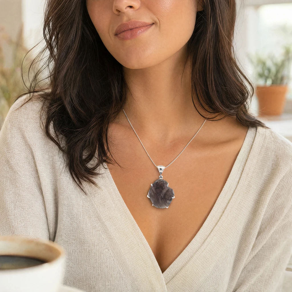 Pearl of Fire Pendant (SB1311)