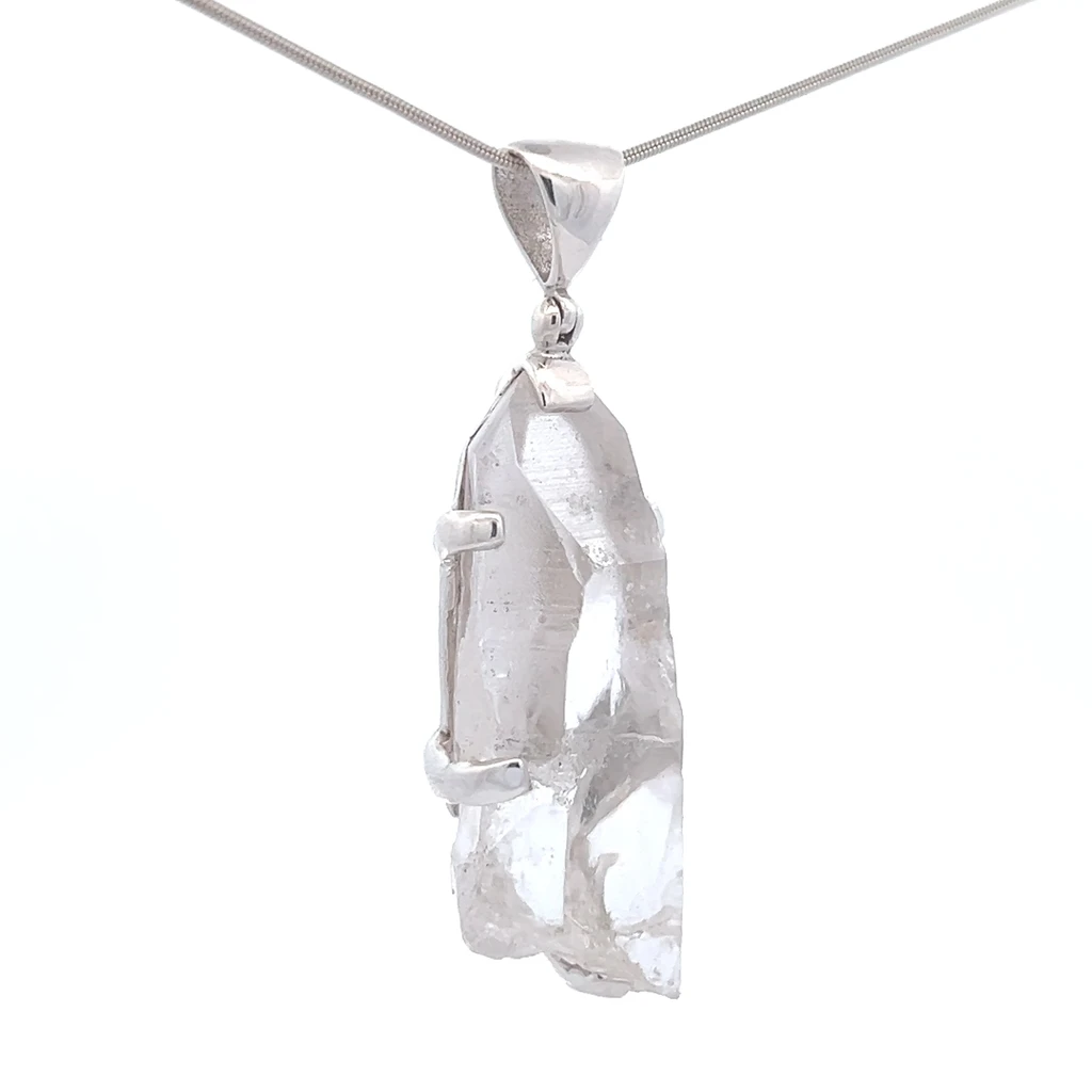 Lemurian Quartz Pendant Necklace (SB3431)
