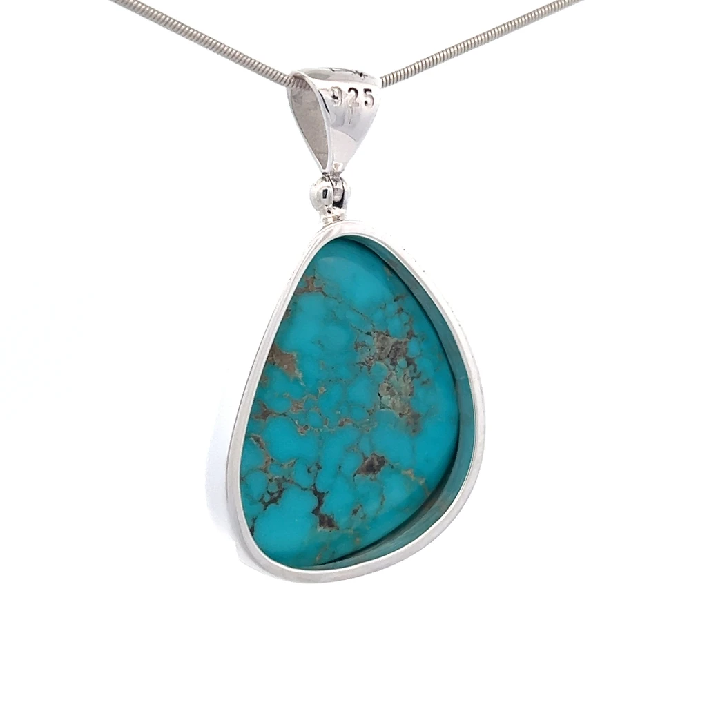 Turquoise Pendant Necklace (SB2646)