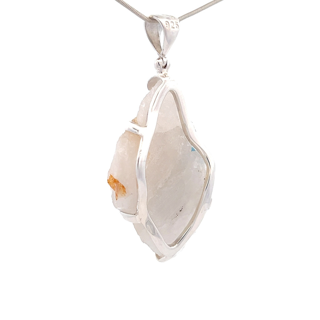 Aquamarine in Matrix Pendant (SB3438)