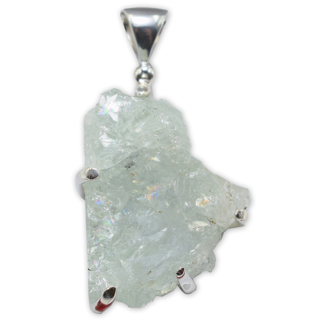 Aquamarine Crystal Pendant
