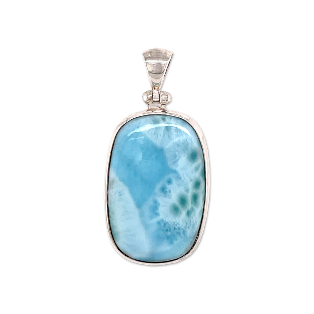 Larimar Pendant Necklace (SB1216)