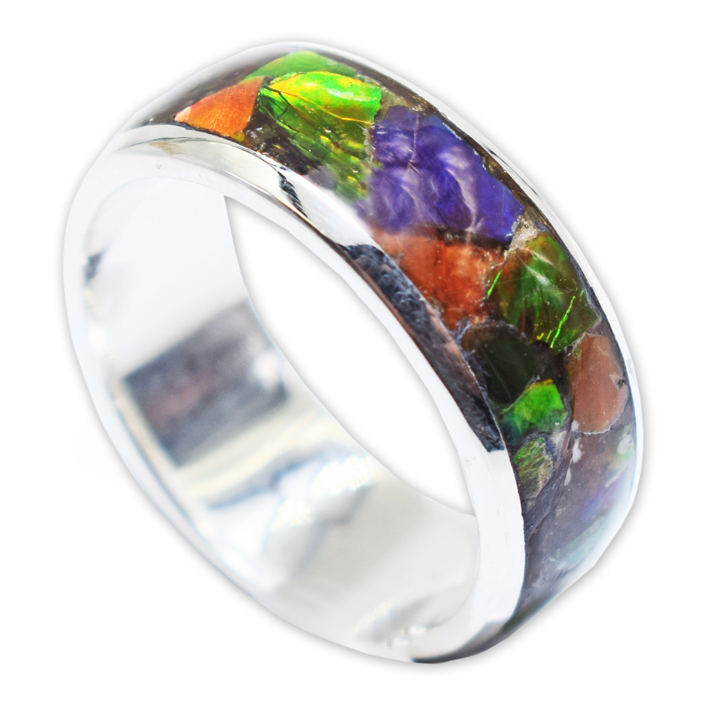 Ammolite Ring (R1004)