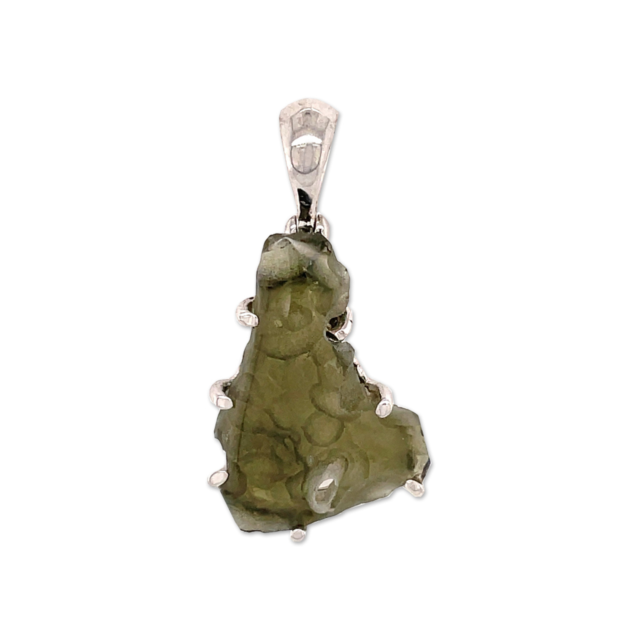 Buy Moldavite Crystal Pendant Online at Best Price | GemPundit