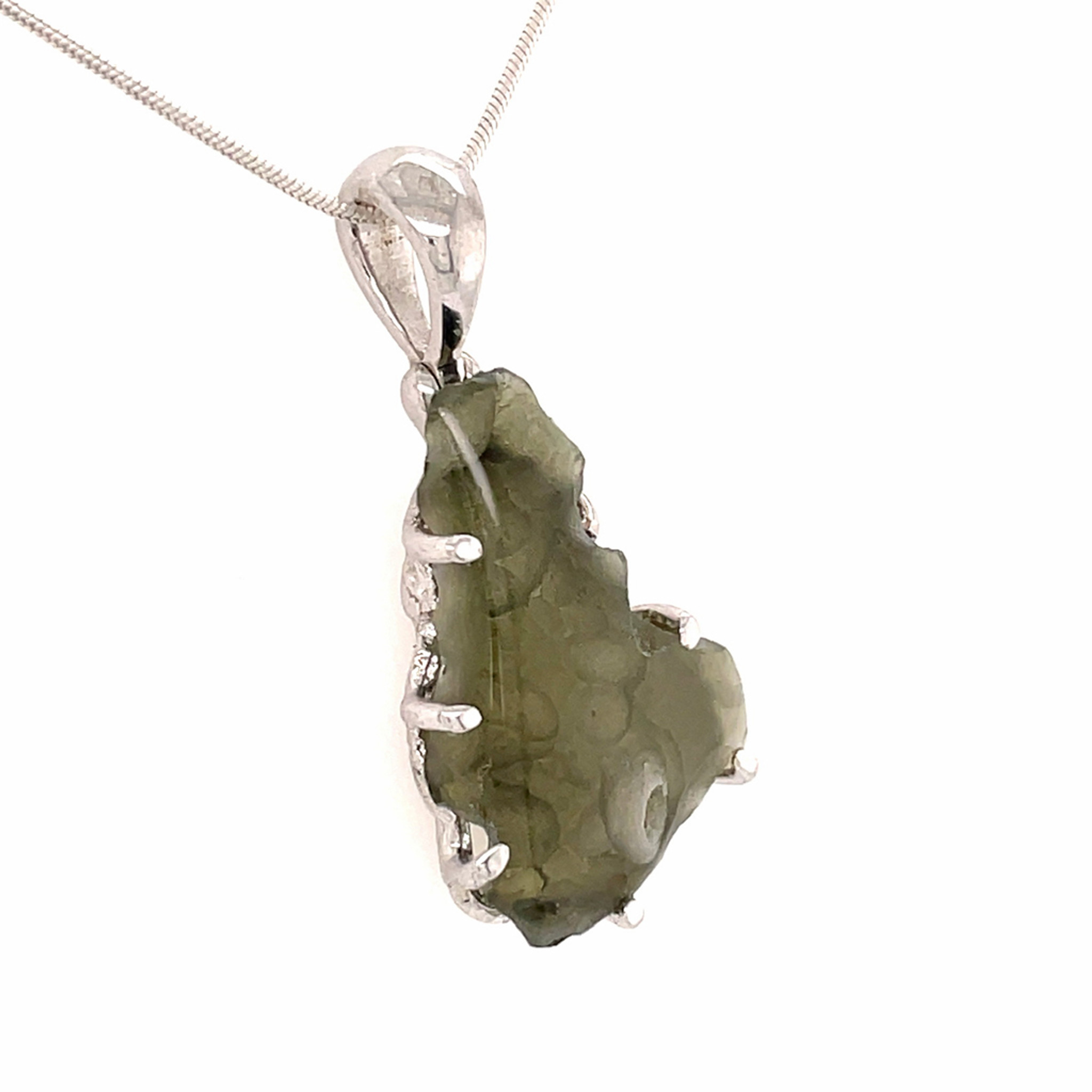 Moldavite Necklace - 1.5g High Quality – House of Truth Designs