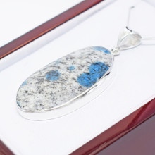 K2 Granite Azurite Pendant (FA1011)