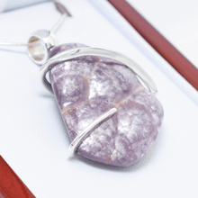 Lepidolite Coconut Pendant (SE1130)