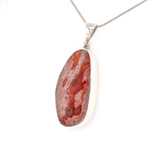 Fire Opal Pendant Necklace (FA1049)
