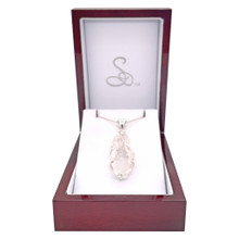 Faden Quartz Crystal Pendant Necklace (FA1145)