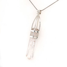 Danburite Crystal Pendant Necklace (SP1016)