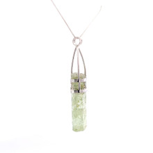 Heliodor Crystal Pendant Necklace (SE1249)