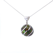 Ammolite Pendant Necklace (SB1417)