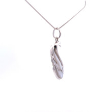 Mother of Pearl Swan Pendant Necklace