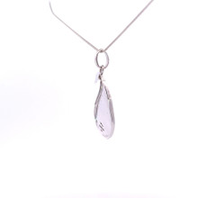 Mother of Pearl Swan Pendant Necklace