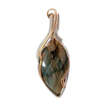 Labradorite Pendant Necklace (VA1002)