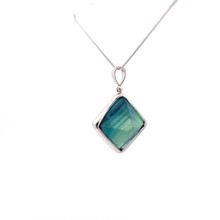 Fluorite Pendant Necklace (SB2648)