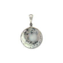 Dendritic Opal Pendant Necklace (SB1733)