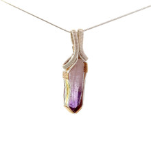 Amethyst Crystal Pendant Necklace (VA1006)