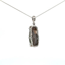 Topaz Crystal Pendant Necklace (SB1742)